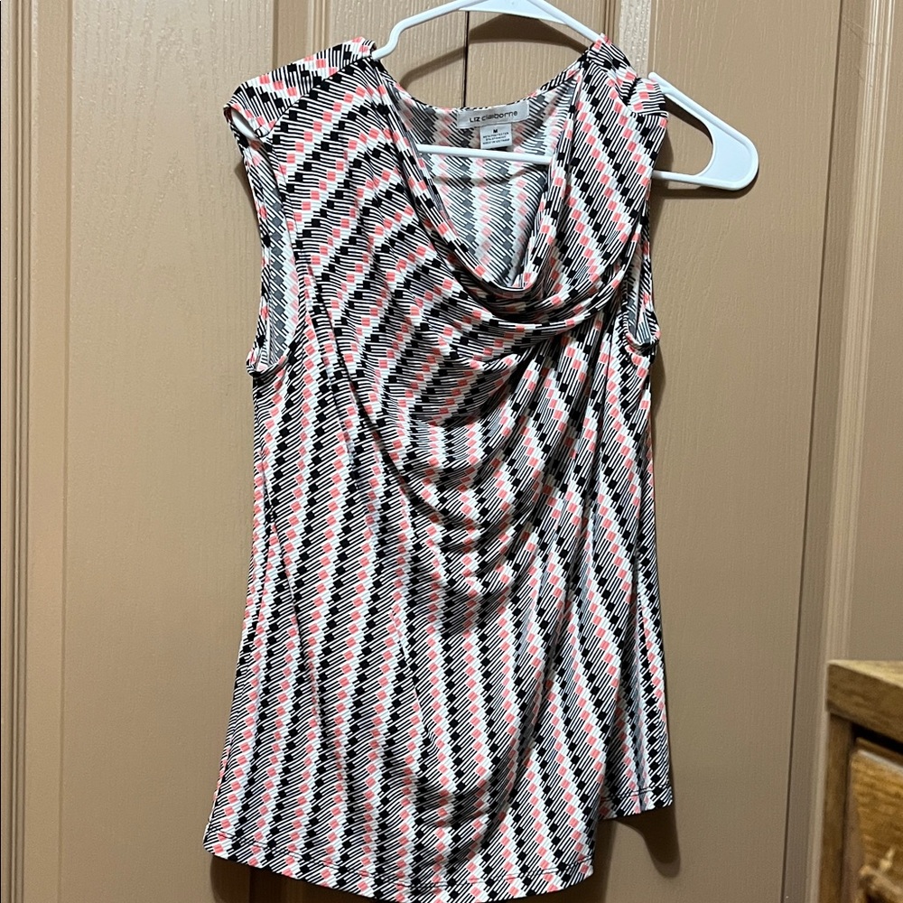 Stylish Women's Sleeveless Top - Black, White, Pink